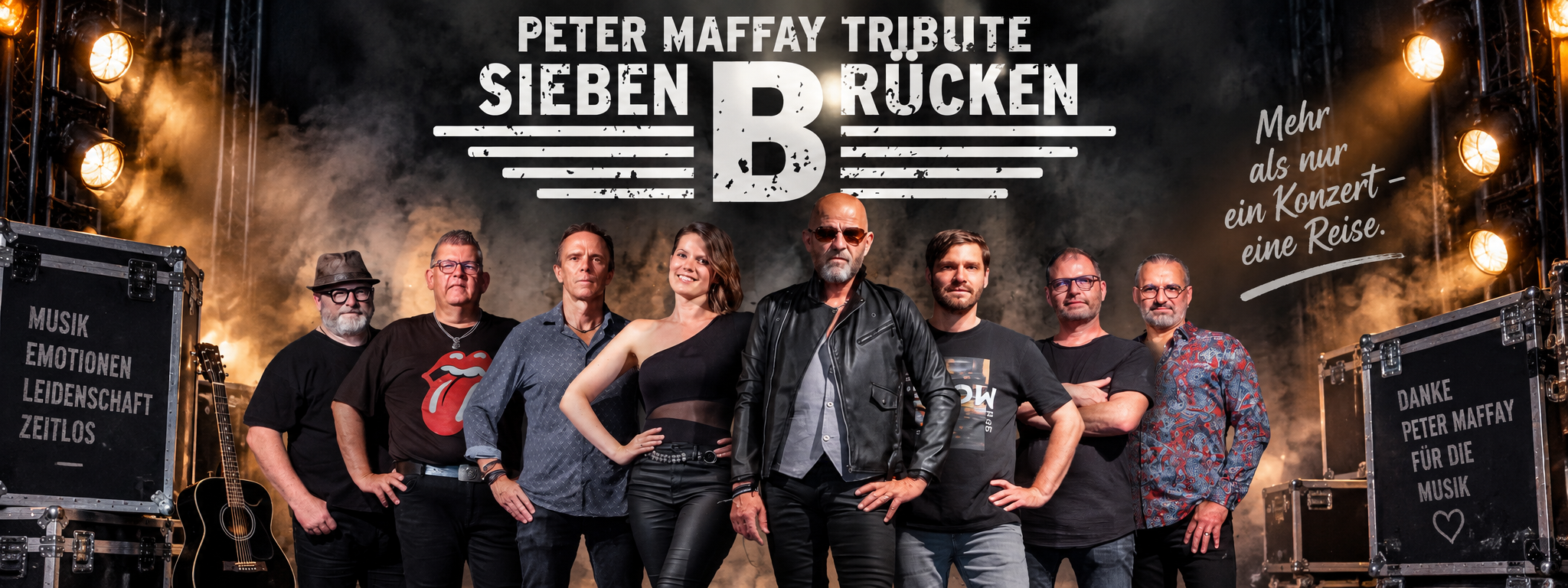 Sieben Brücken Band Peter Maffay Tribute-Show Banner
